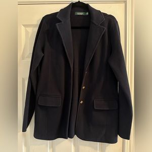Ralph Lauren navy women’s blazer. Size L
